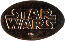 Star Wars backstamp or reverse DL0733 - DL0740 pressed coin set