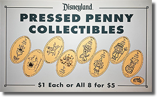 it's a small world DL0744-751 Eight-play penny press 9/17/2022 Vending-Style Pressed Coin Machine Marquee