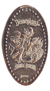 Disneyland's DL0465 pressed or elongated quarter