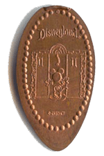Disneyland's DN0031 prototype pressed penny View comparisons and information about the onstage and prototype Tower of Terror Hollywood Hotel pressed pennies