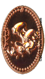 Donald pressed penny pin