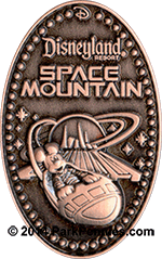 Space Mountain Mickey rocket sled