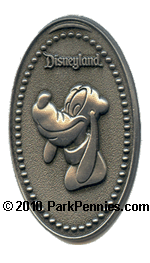 WDI Pressed penny style pin Pluto