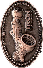 Tron Light Runner DL0499 pressed penny pin