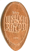 WDW Wreck It Ralph pressed penny