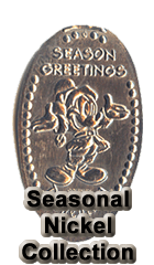 Disney Seasonal pressed nickel collection