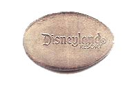 Disneyland smashed penny picture. Click to Zoom.