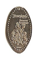 Click here to see any of these tiny Disneyland souvenir Pressed Pennies / Elongated Coins up close in Window #1.