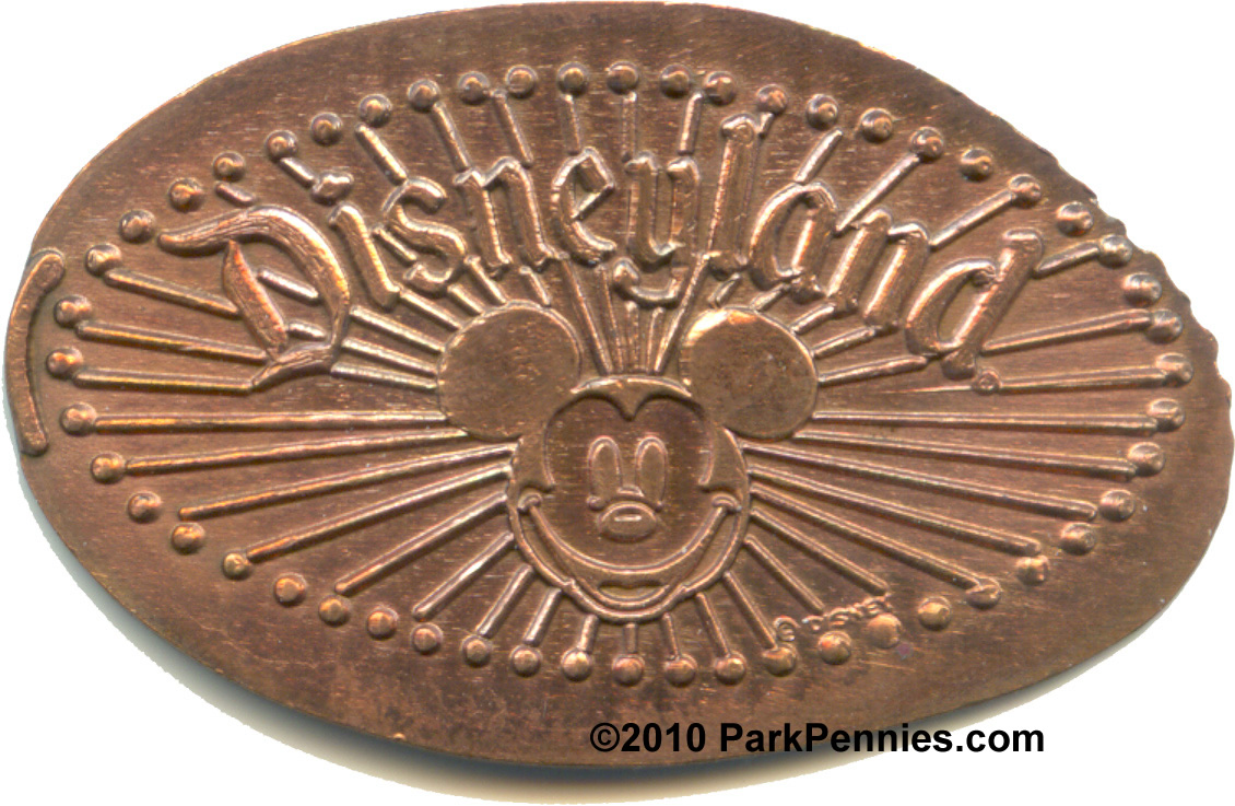 Disneyland Pressed Penny Guide DL125