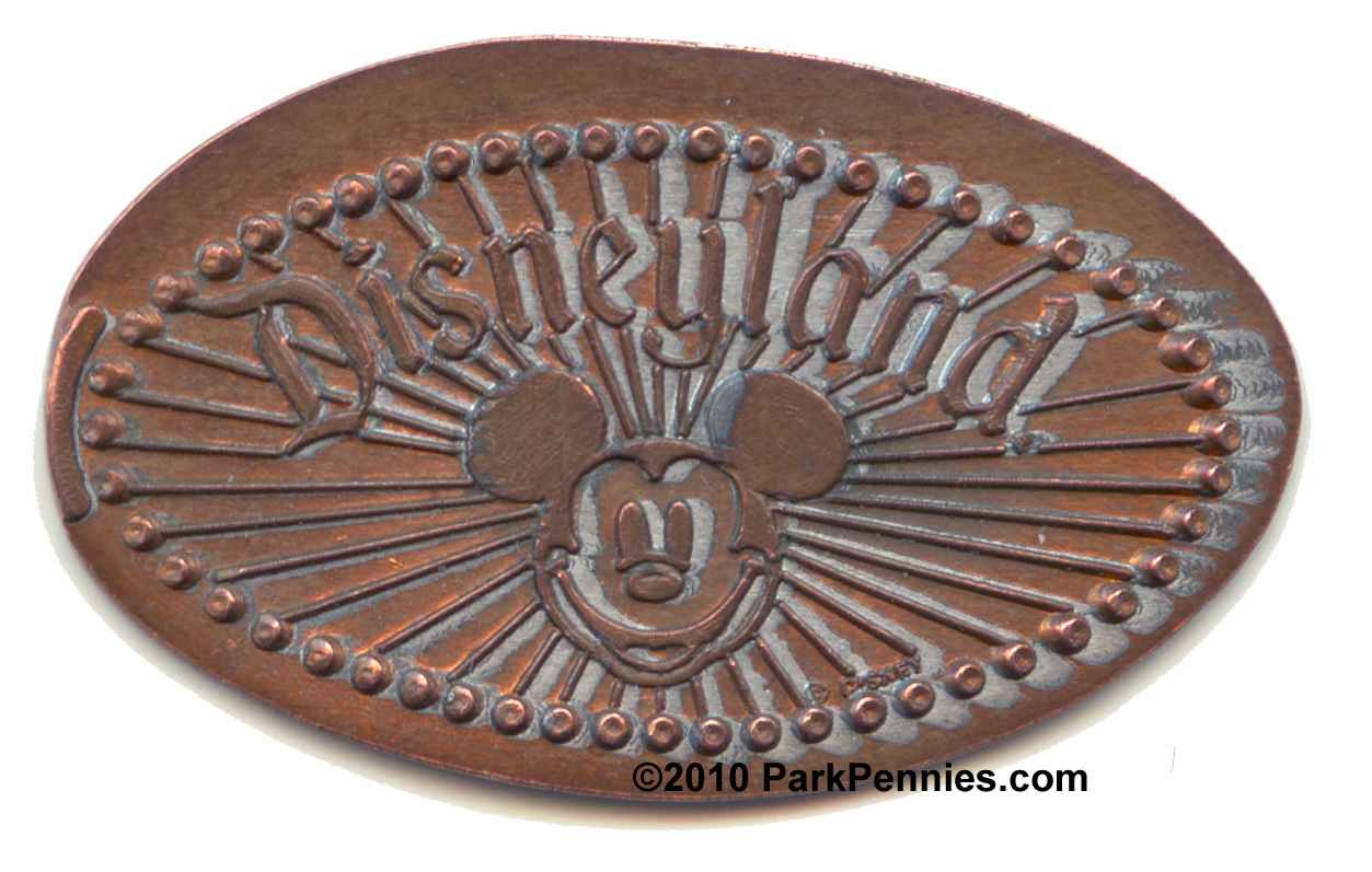 Disneyland Pressed Penny Guide DL125