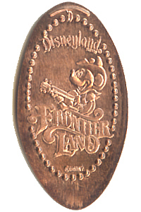 Mickey FrontierLand Lands Set pressed coin #5