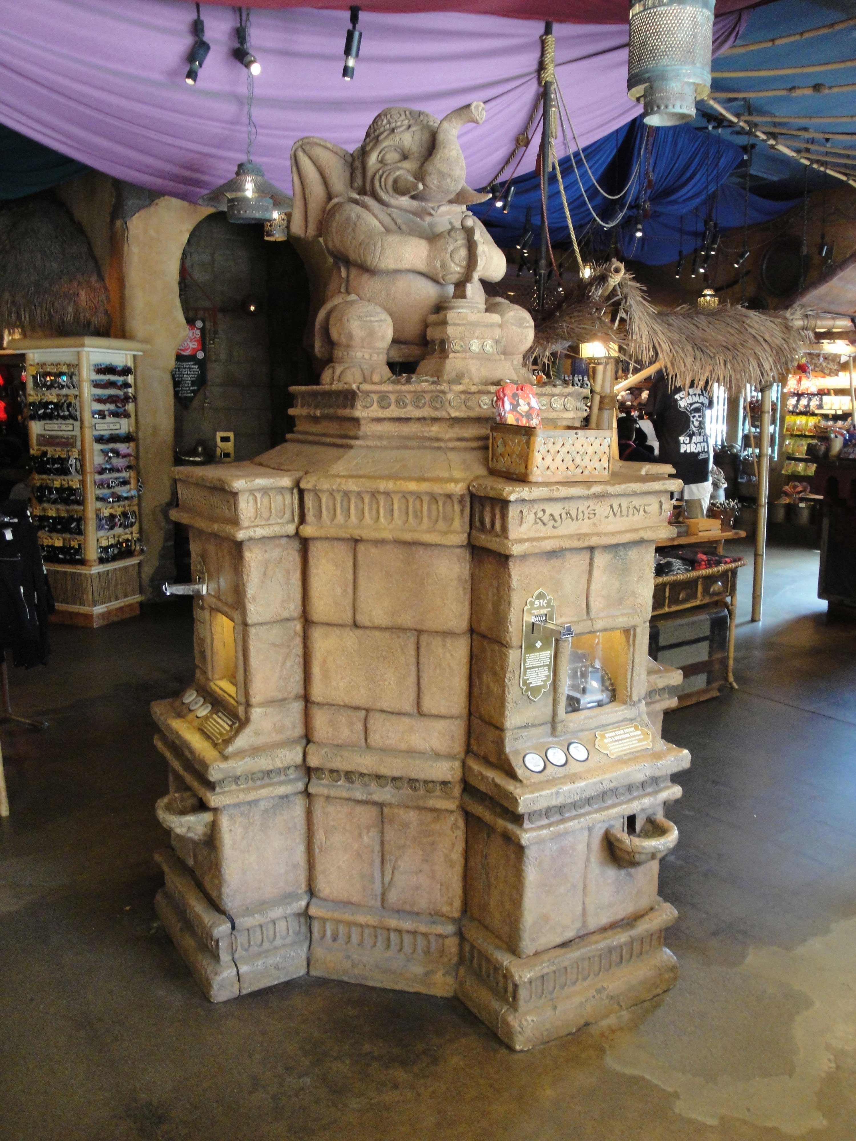 Vintage Disneyland penny press machine coins