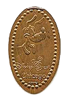 Picture of Disney pressed penny.