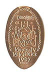 1997 it's a small world Holiday Opens pressed penny or elongated coin 