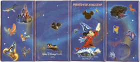 Walt Disney World souvenir pressed penny book