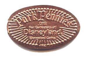 Parkpennies.com DW0028 pressed penny, bright uncirculated, shinny cent. For a clean, fresh look.