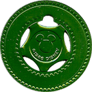 Green Disney Medal Typer Token